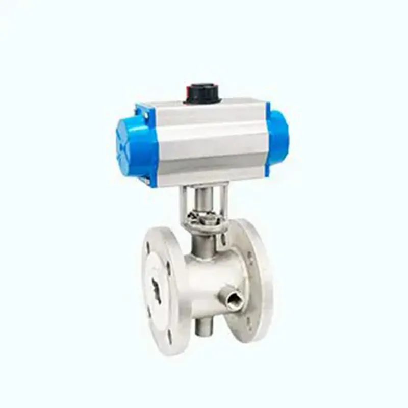 Рубашечный шаровой кран.1